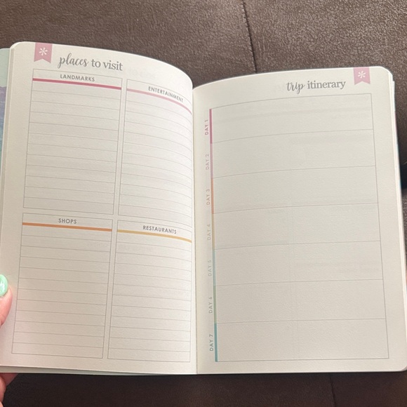 Colorful Travel Journal - Picture 5 of 6